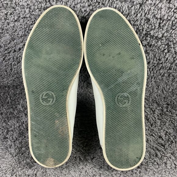 Gucci Miro Sneaker Green And White Shoes Men’s Size 12 - Picture 7 of 8